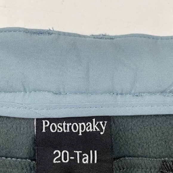 Postropaky Snow Ski Pants Women's 20 Tall 40 X 33 Waterproof Insulated Softshell - Picture 6 of 12